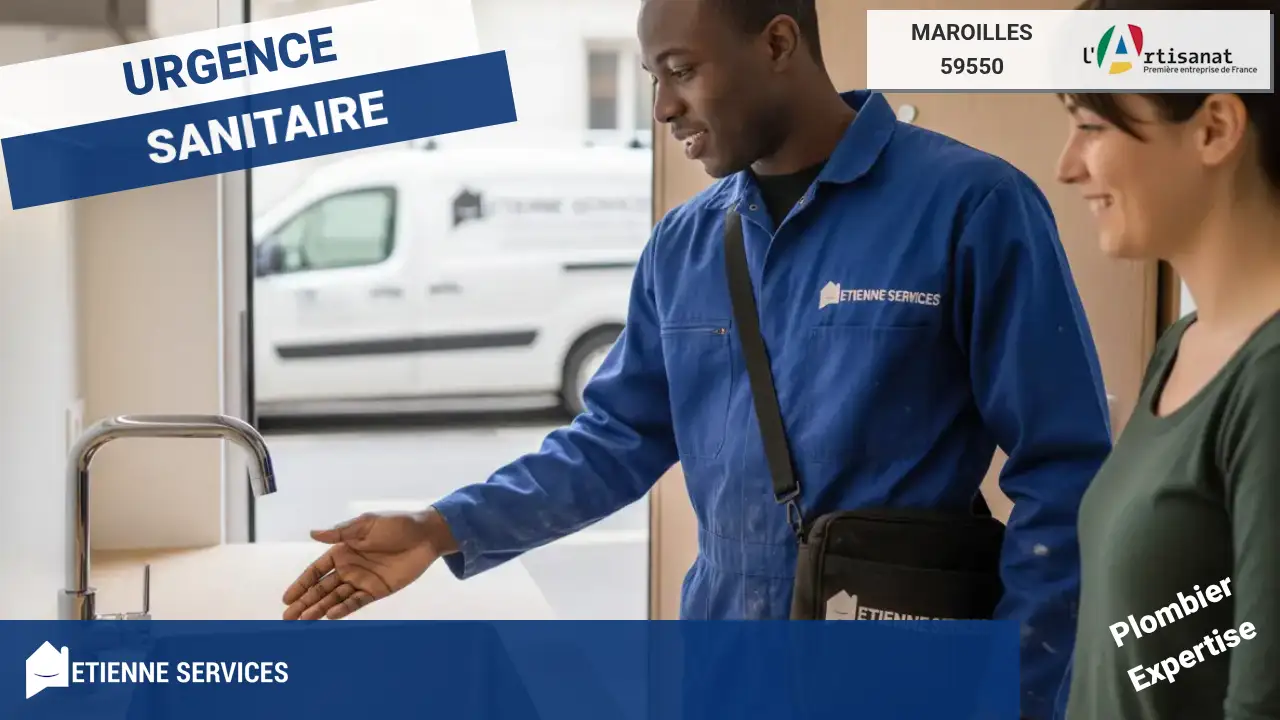 Dépannage et Installation par votre Plombier à Maroilles (59550)