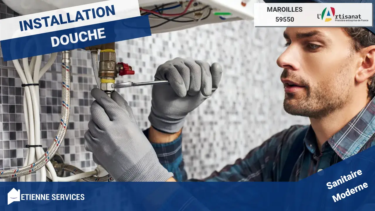 Installation de Sanitaire par notre Artisan Plombier à Maroilles (59550)