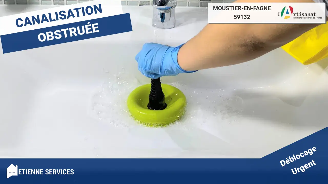 Service de Débouchage de Canalisation par Plombier à Moustier-en-Fagne