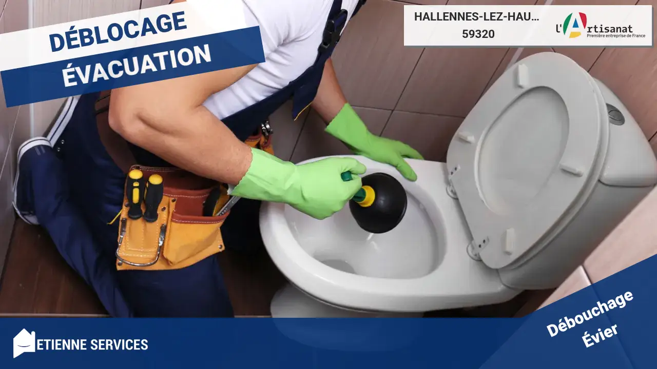 Débouchage de canalisation : Service efficace par notre plombier à Hallennes-lez-Haubourdin