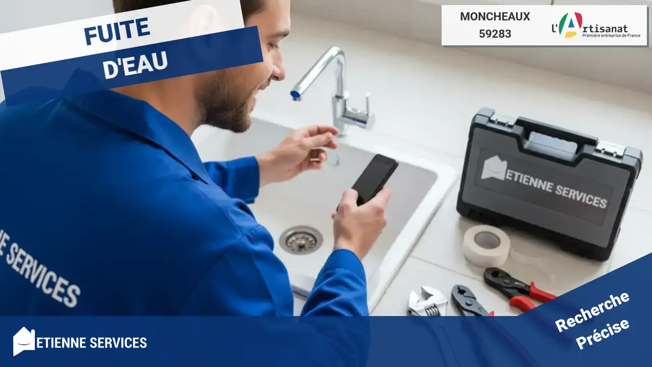 Réparation de Fuite d'Eau : Intervention rapide de votre Plombier à Moncheaux (59283)