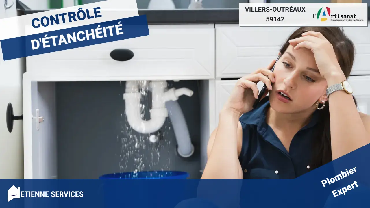Réparation de Fuite d'Eau Rapide par notre Plombier à Villers-Outréaux