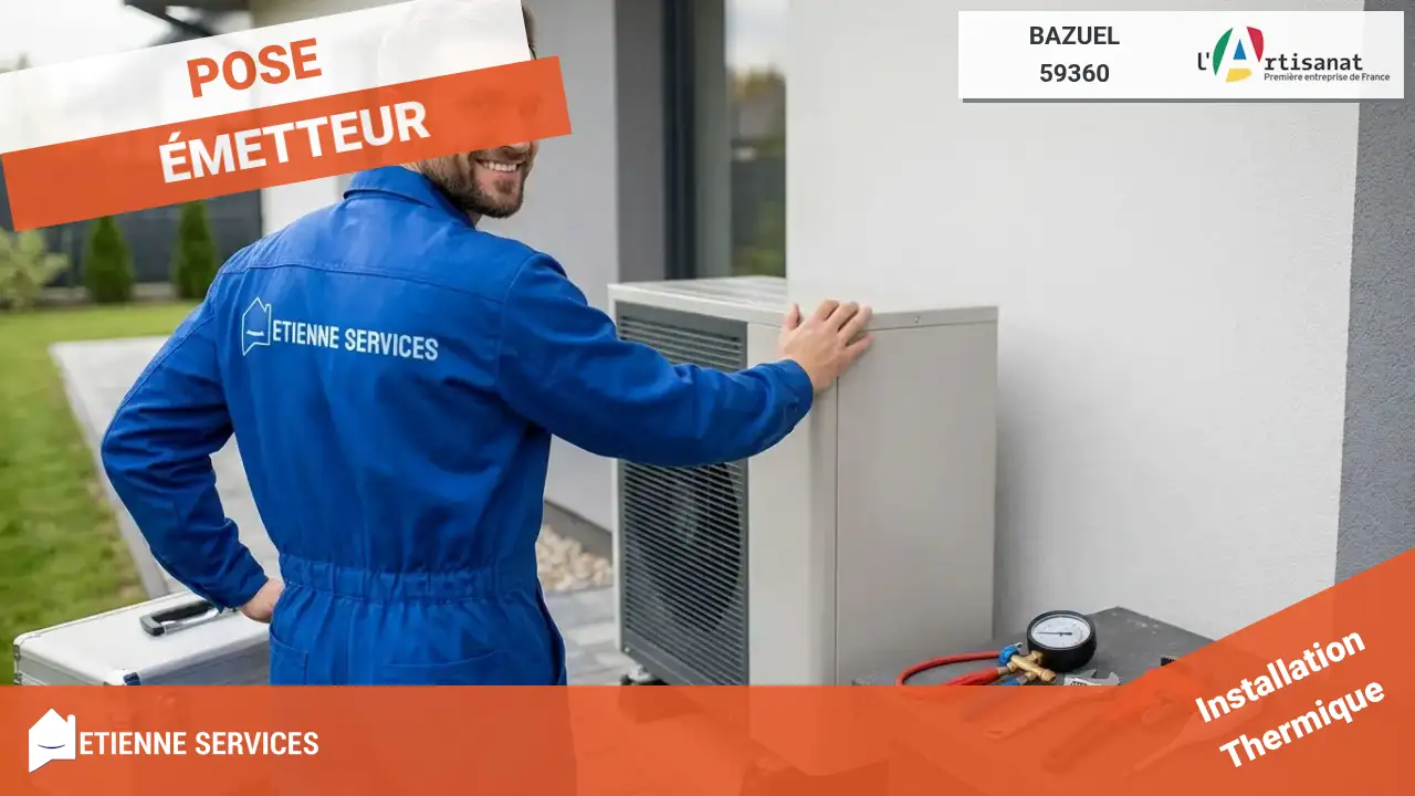 Installation de Radiateur et Chaudière par un Chauffagiste à Bazuel