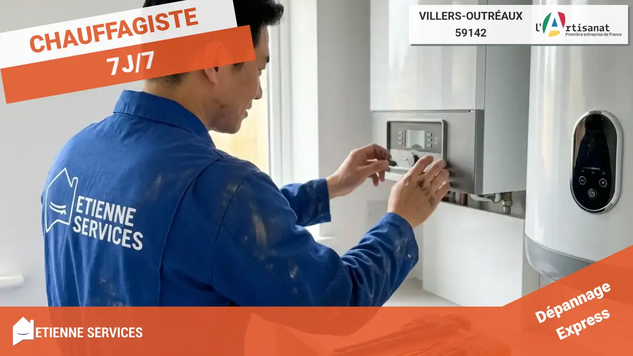 Dépannage et Installation de Chauffage par votre Chauffagiste à Villers-Outréaux (59142)