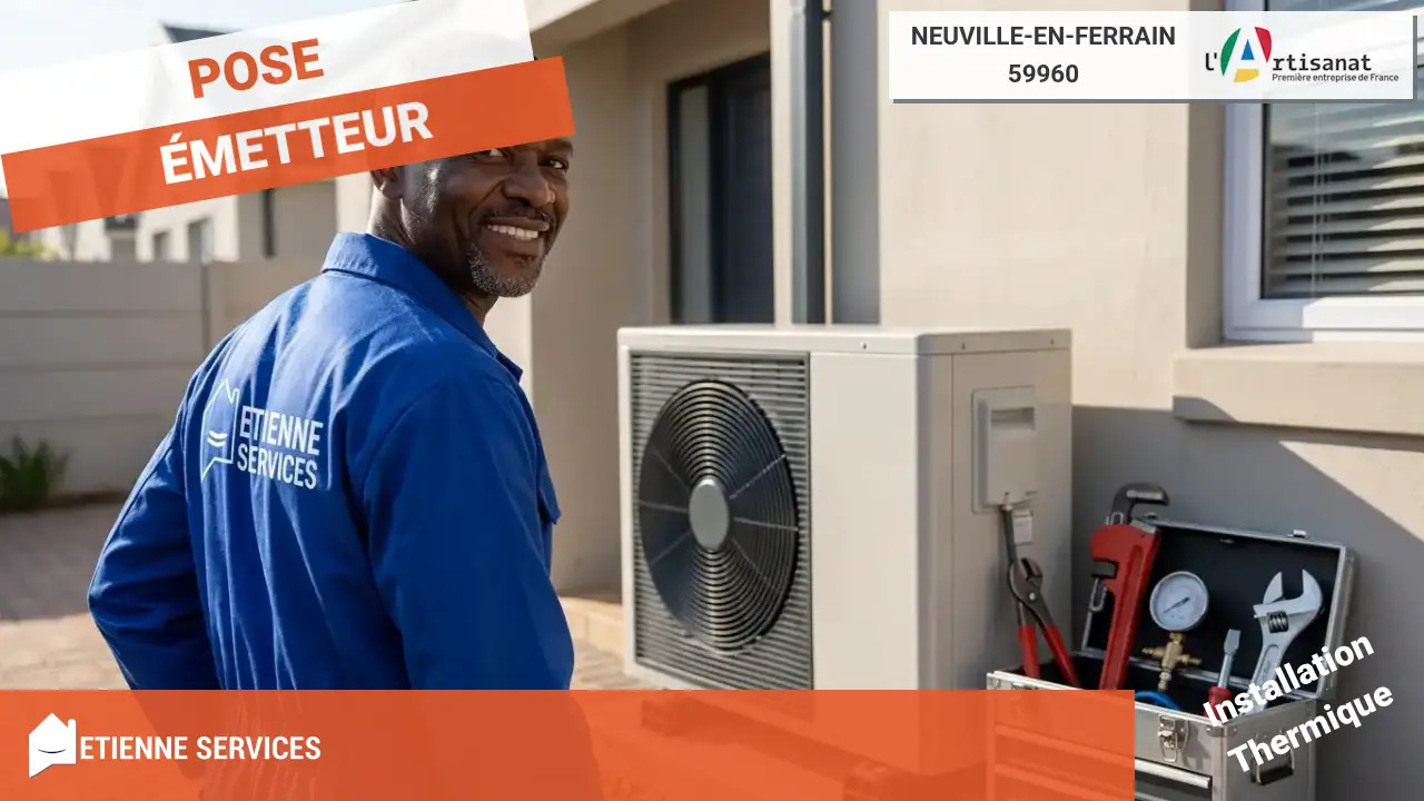 Installation de Radiateur et Chaudière par un Chauffagiste à Neuville-en-Ferrain