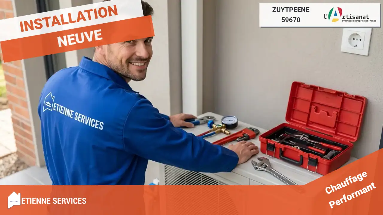 Installation de Radiateur et Chaudière par nos Chauffagistes Experts à Zuytpeene (59670)