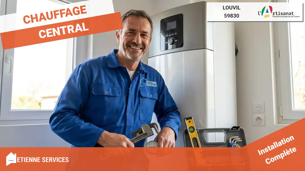 Installation de radiateur et chaudière : Service chauffagiste à Louvil