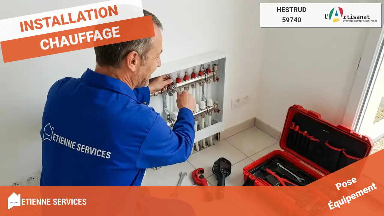 Installation de Radiateur et Chaudière par votre Chauffagiste à Hestrud (59740)