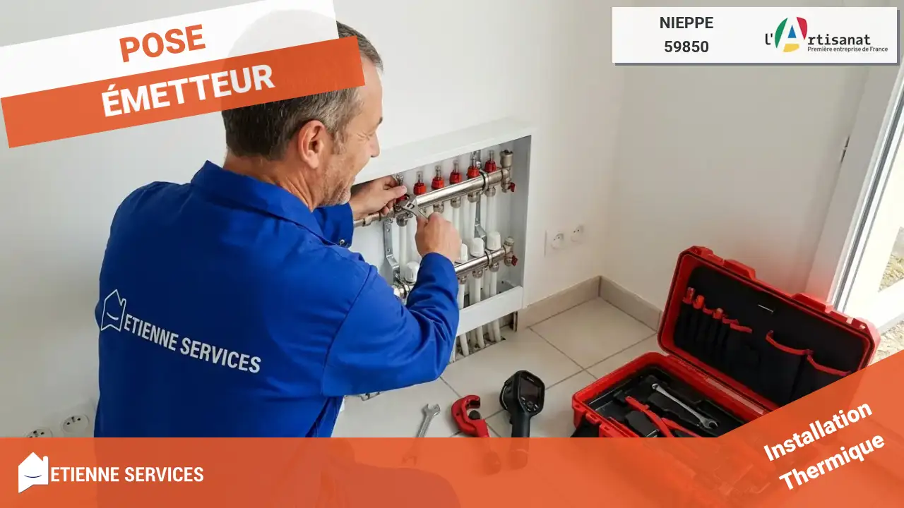 Installation de Radiateur et Chaudière par votre Chauffagiste à Nieppe (59850)