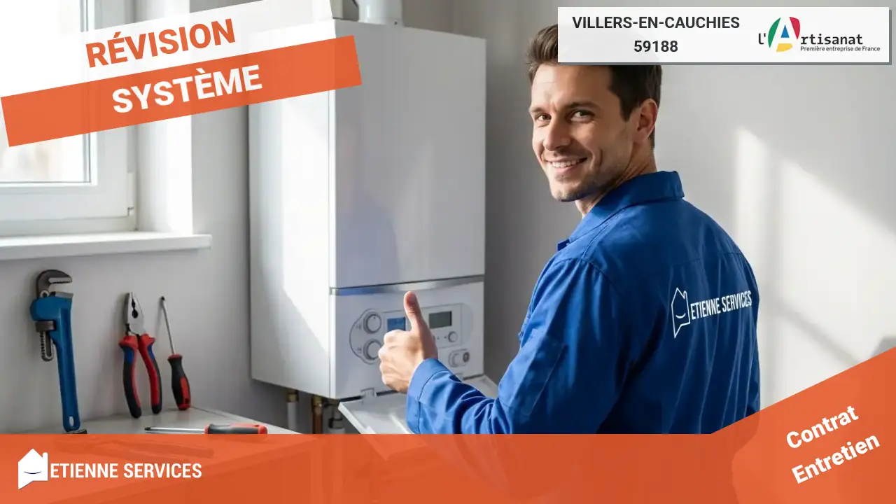 Dépannage de chaudière et radiateur : chauffagiste rapide à Villers-en-Cauchies