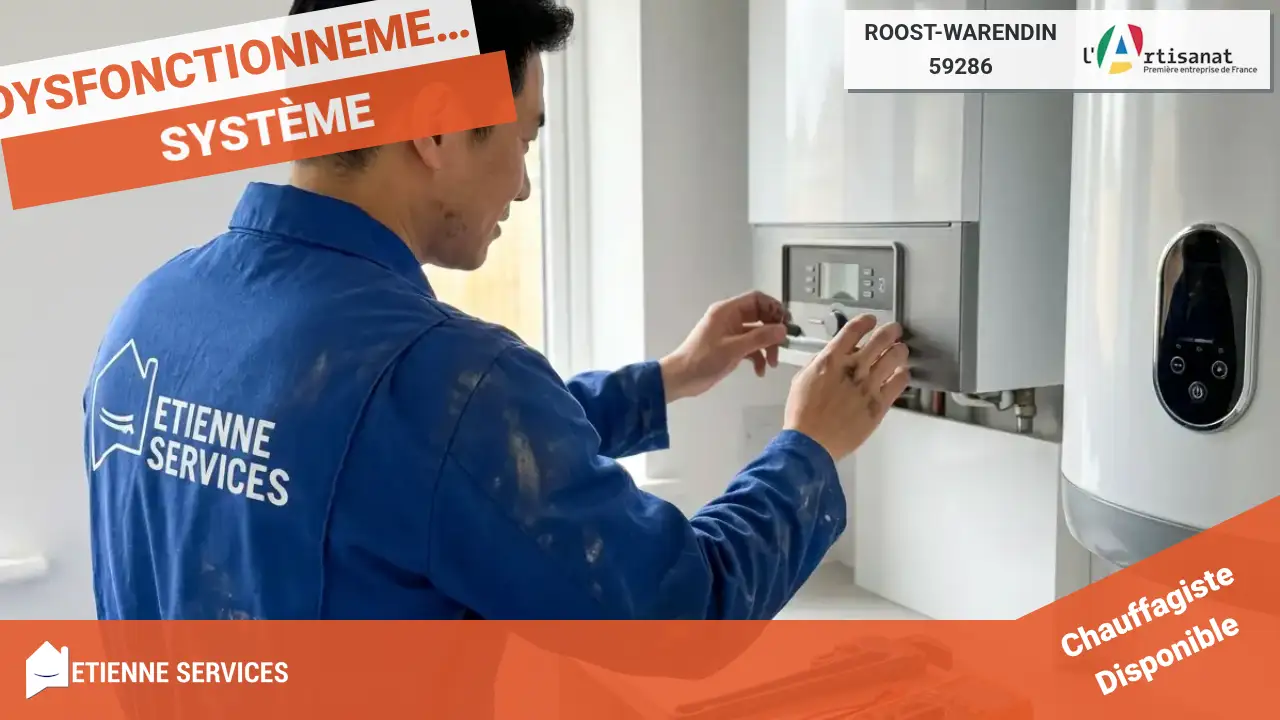 Dépannage et installation par votre chauffagiste à Roost-Warendin