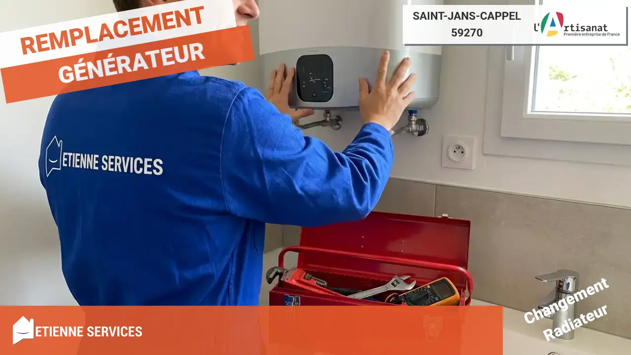 Remplacement de système de chauffage avec votre chauffagiste à Saint-Jans-Cappel