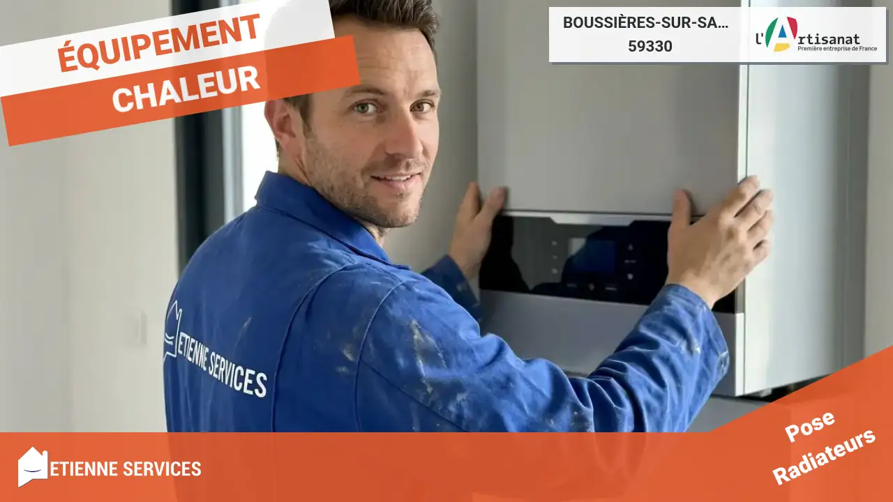 Installation de radiateur et chaudière : Chauffagiste expert à Boussières-sur-Sambre