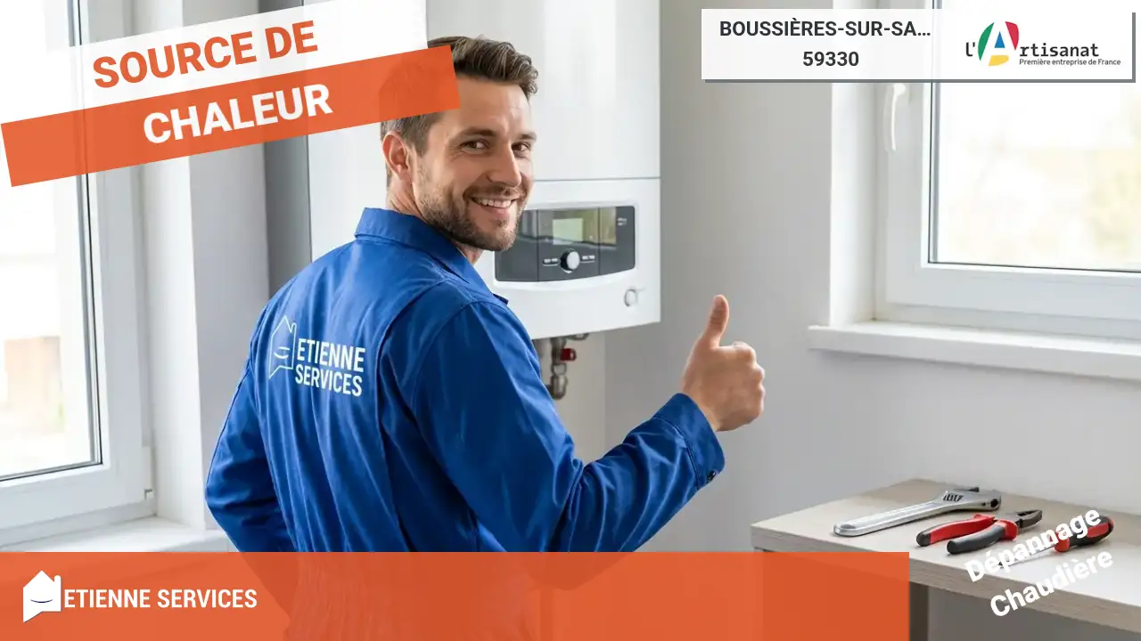 Dépannage de chaudière et radiateur : service d'urgence chauffagiste à Boussières-sur-Sambre