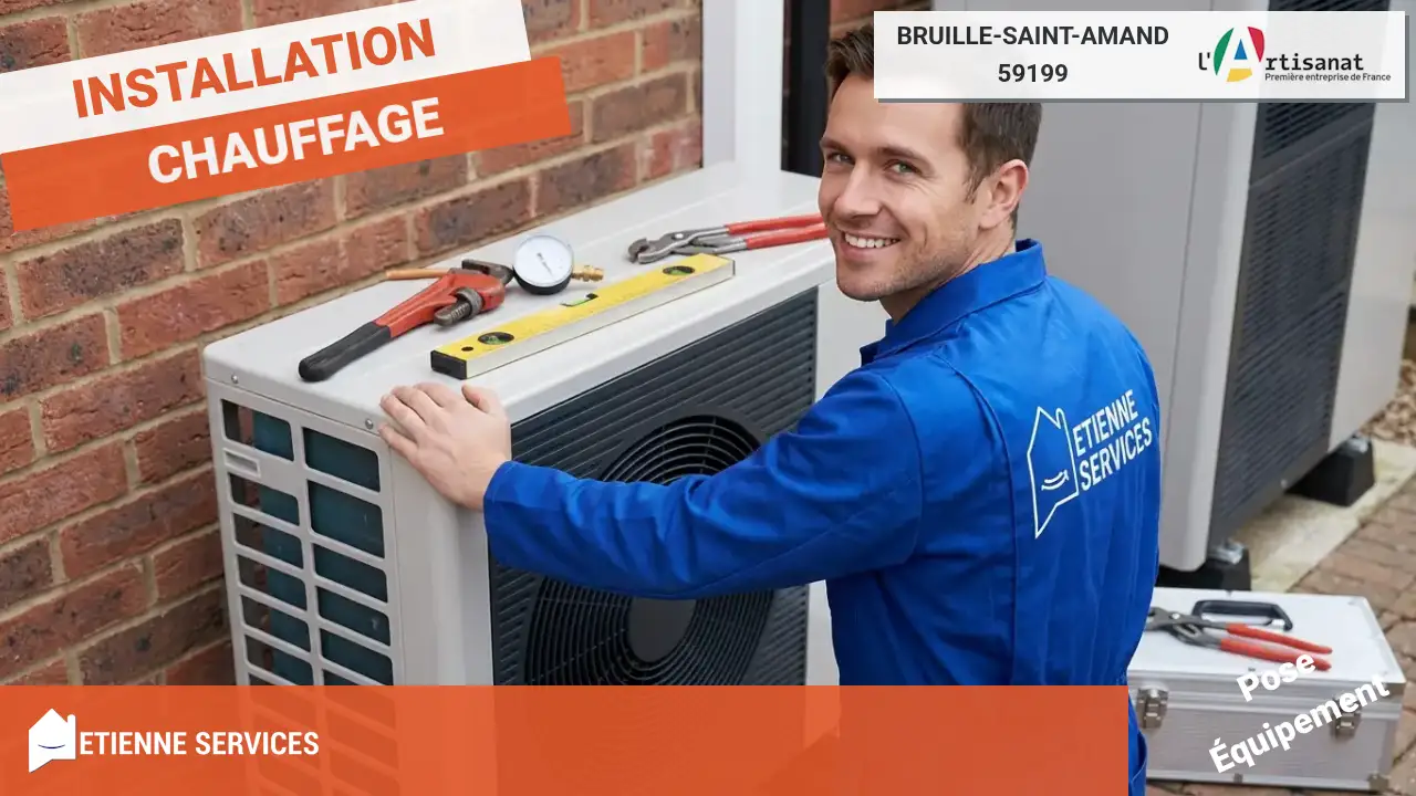 Installation de radiateur et chaudière : Chauffagiste Bruille-Saint-Amand