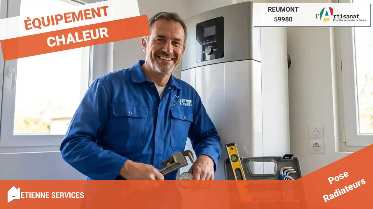 Installation de Radiateur et Chaudière par votre Chauffagiste Expert à Reumont