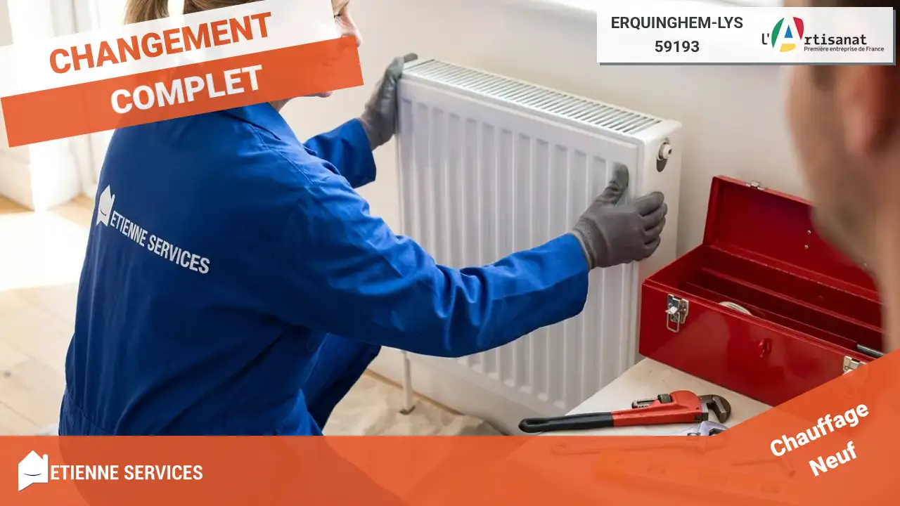 Remplacement de Système de Chauffage : Service Chauffagiste à Erquinghem-Lys