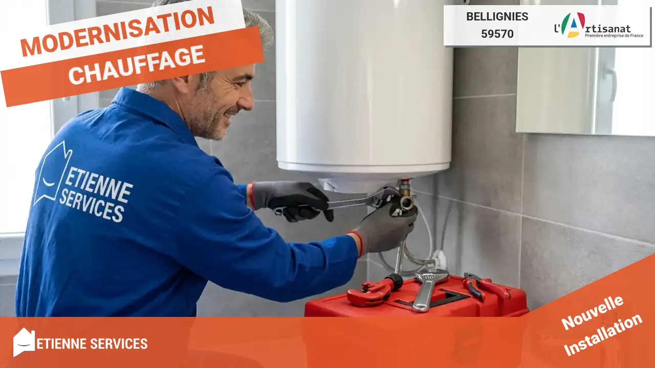 Remplacement de Système de Chauffage : Service Chauffagiste à Bellignies (59570)