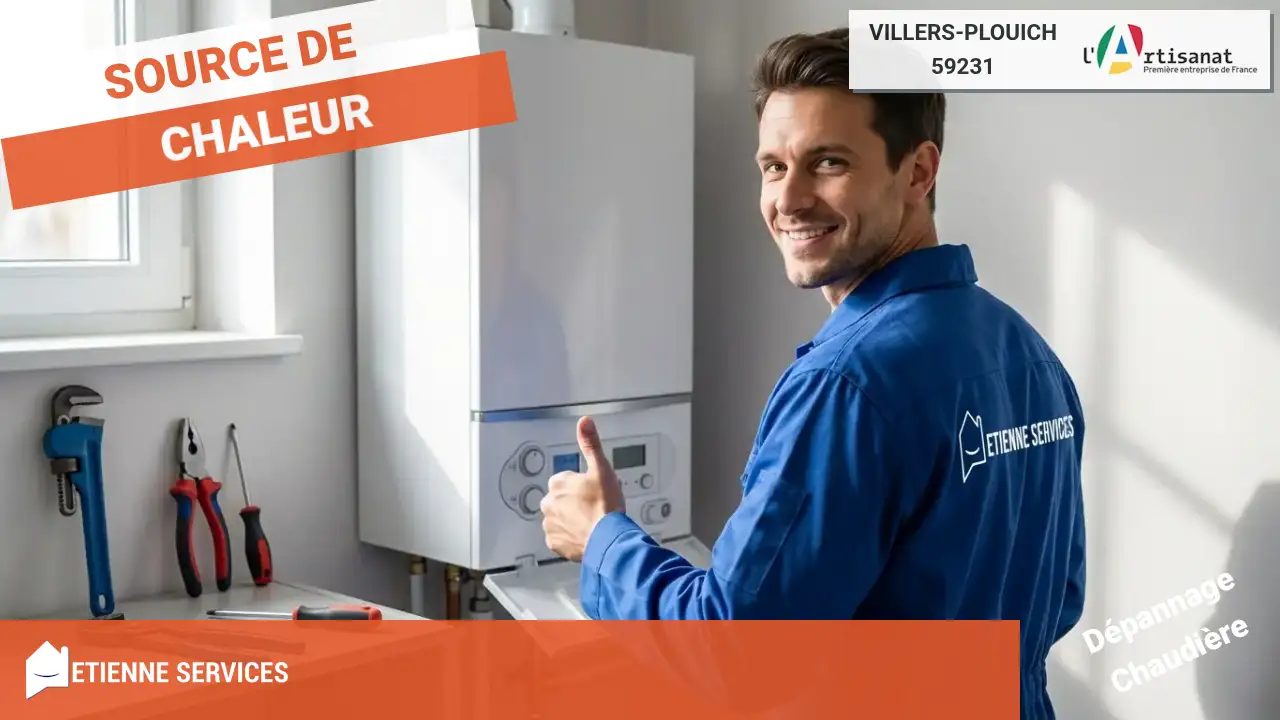 Dépannage de chaudière et radiateur : service rapide avec votre chauffagiste à Villers-Plouich