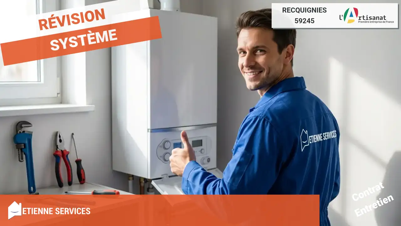 Dépannage de chaudière et radiateur : service d'urgence chauffagiste à Recquignies