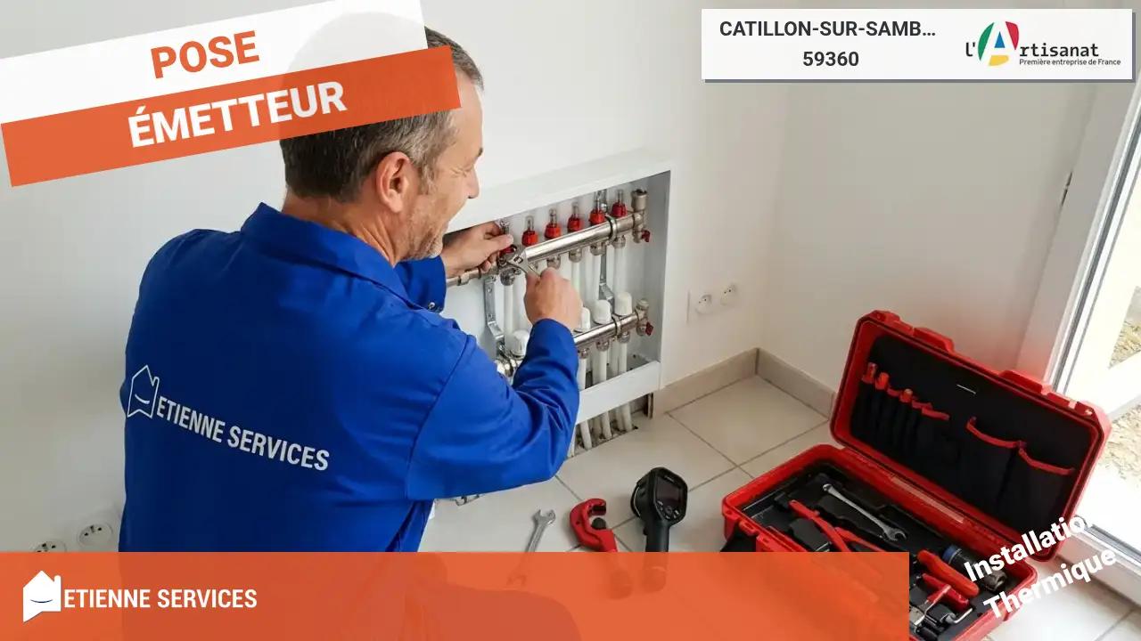 Installation de radiateur et chaudière : Chauffagiste Catillon-sur-Sambre (59360)