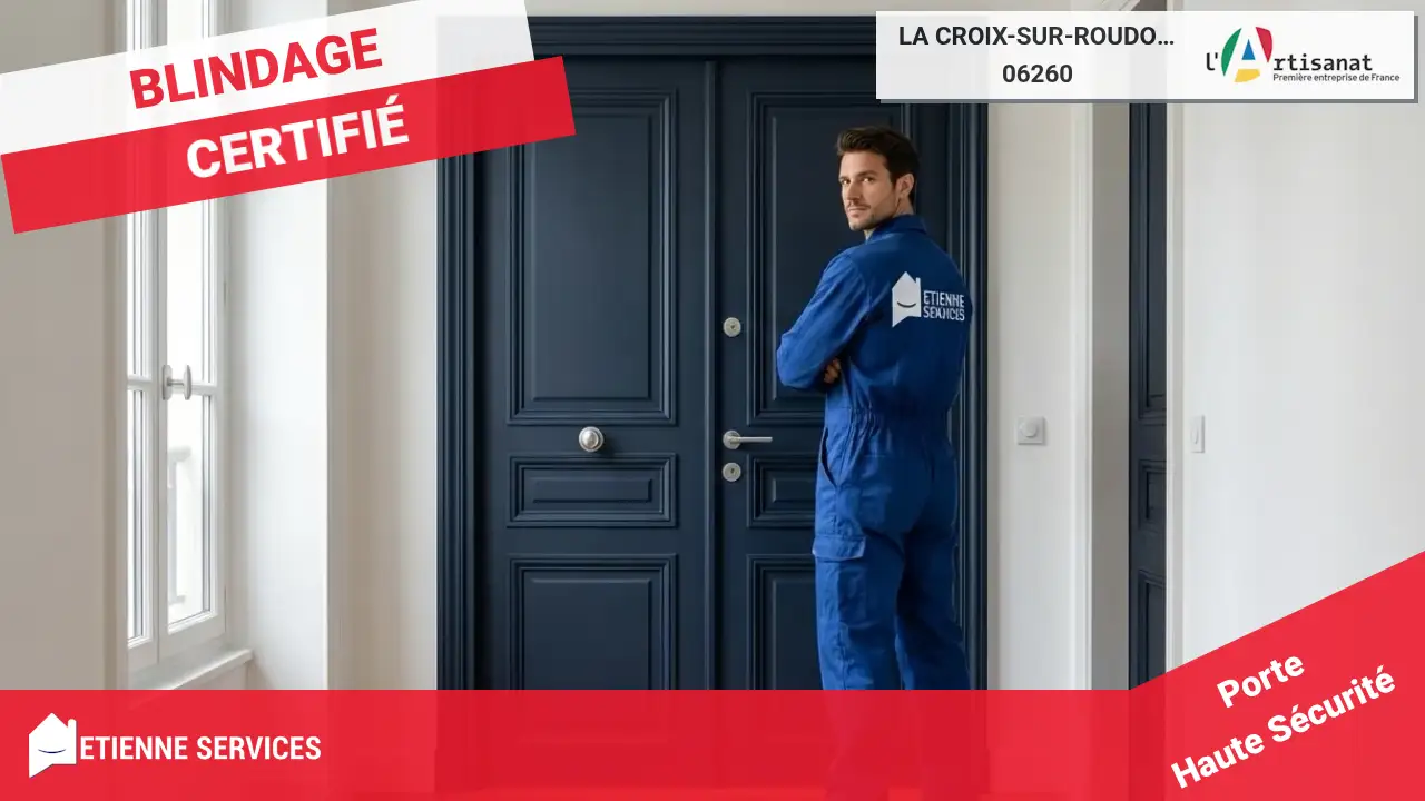 Experts en Installation de Porte Blindée à La Croix-sur-Roudoule