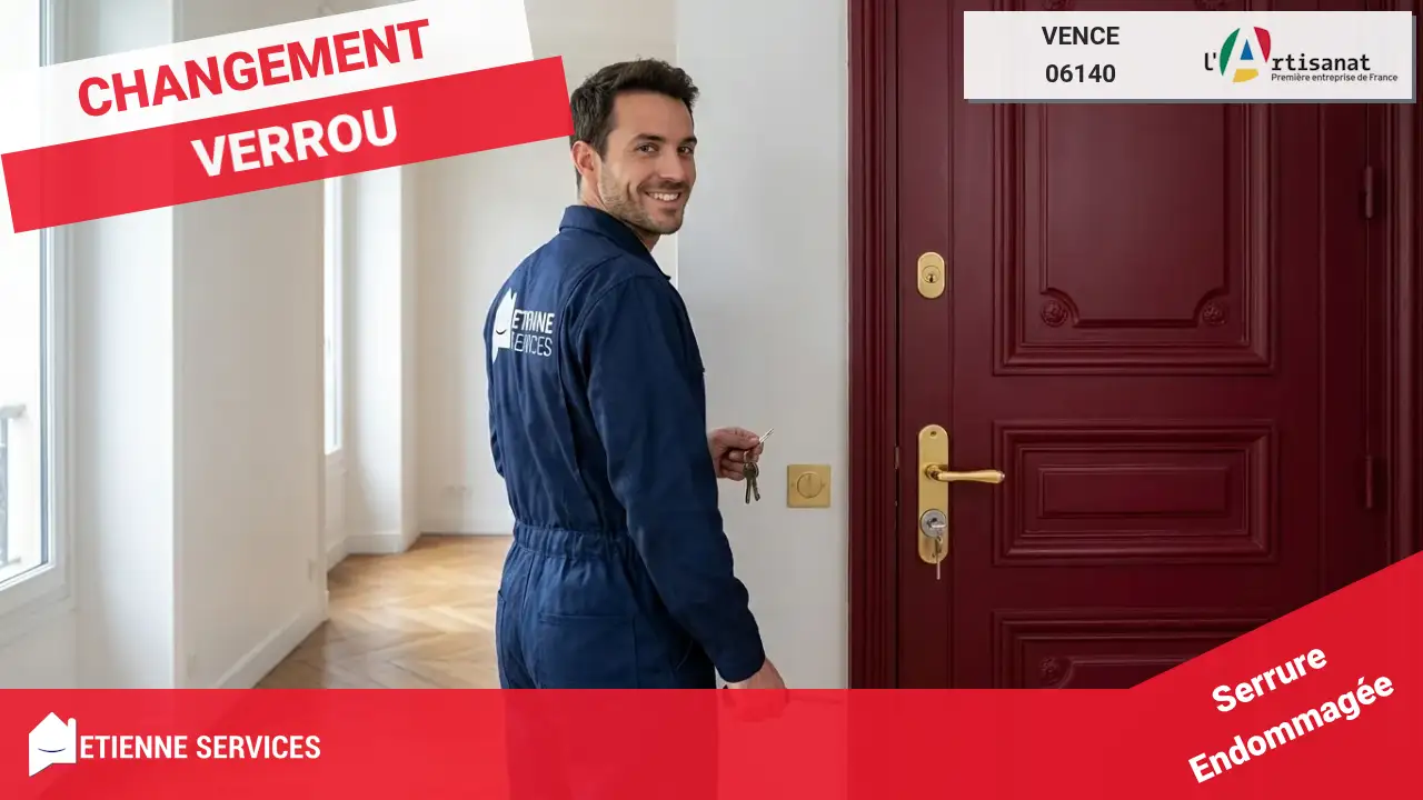 Votre Service de Dépannage Serrurerie de Confiance à Vence et Alentours