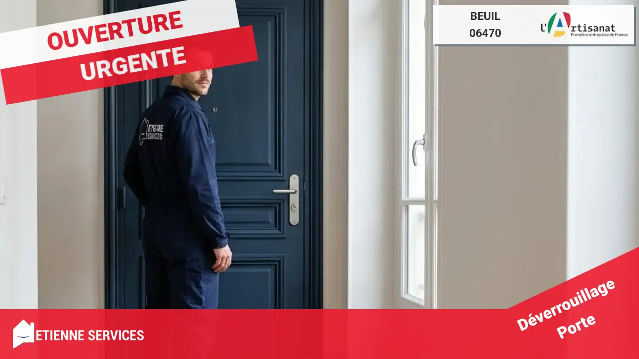 Spécialistes de l'ouverture de porte rapide et efficace à Beuil