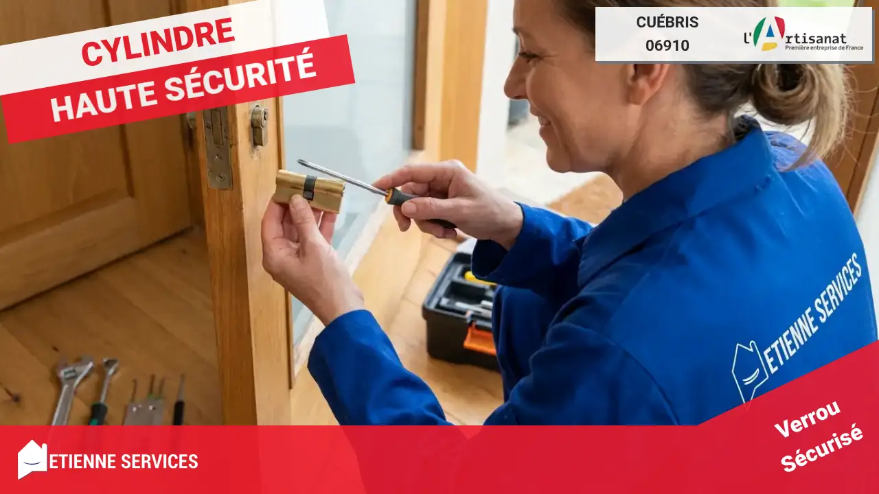 Votre spécialiste pour l'installation et le remplacement de serrure à Cuébris