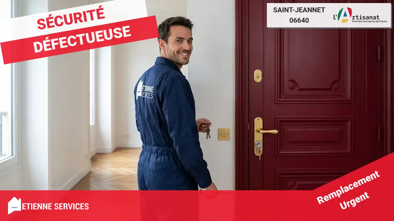 Votre Solution de Dépannage Serrurerie d'Urgence 7j/7 à Saint-Jeannet