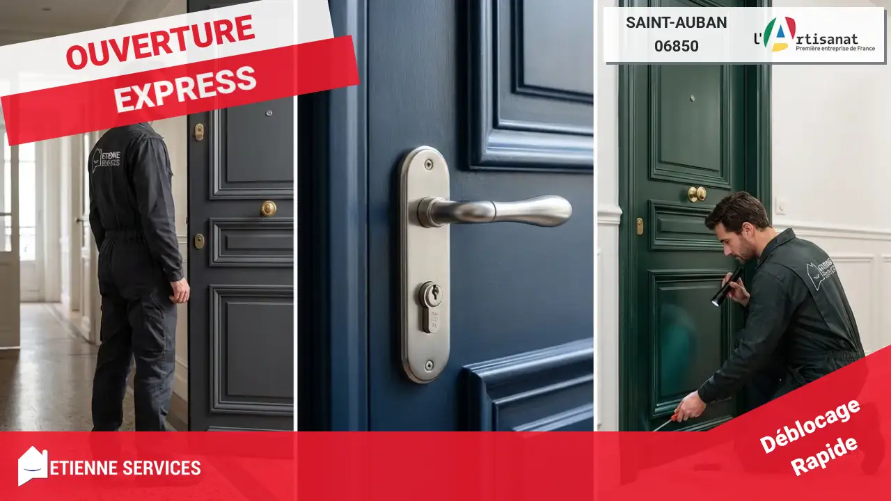 Spécialistes de l'Ouverture de Porte Rapide et Efficace à Saint-Auban
