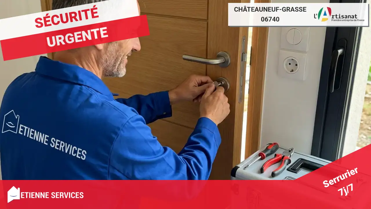 Les Meilleurs Experts du Dépannage et Installation en Serrurerie à Châteauneuf-Grasse (06740)