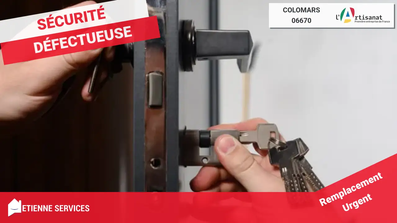 Votre Service de Dépannage Serrurier d'Urgence à Colomars (06670)
