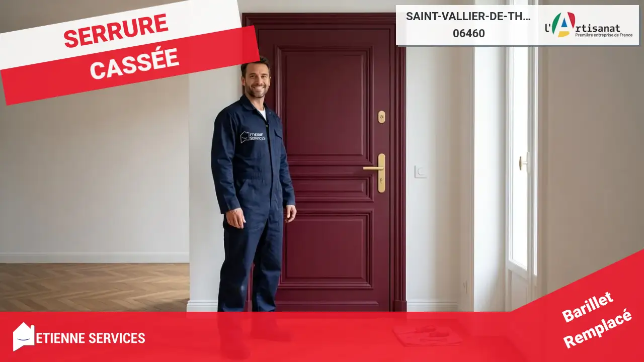 Dépannage de serrurerie d'urgence 7j/7 : Les artisans les plus fiables de Saint-Vallier-de-Thiey