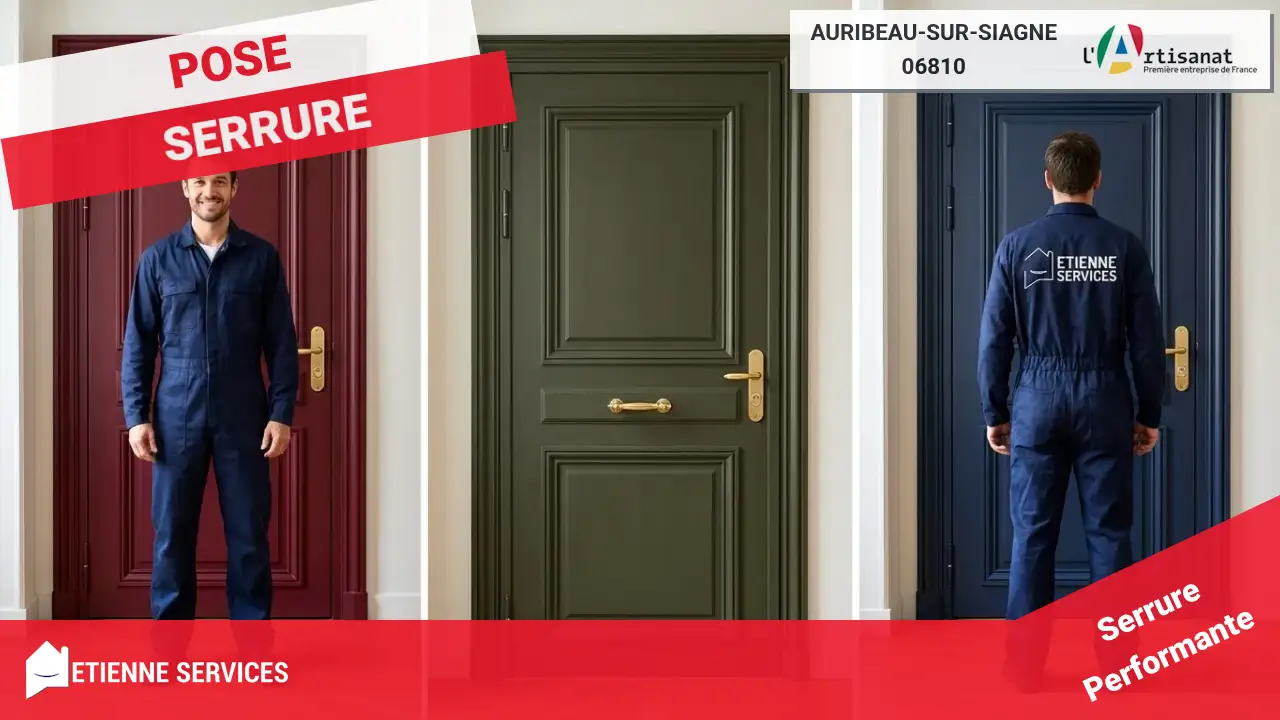Les meilleurs artisans pour l'installation et le remplacement de serrure à Auribeau-sur-Siagne