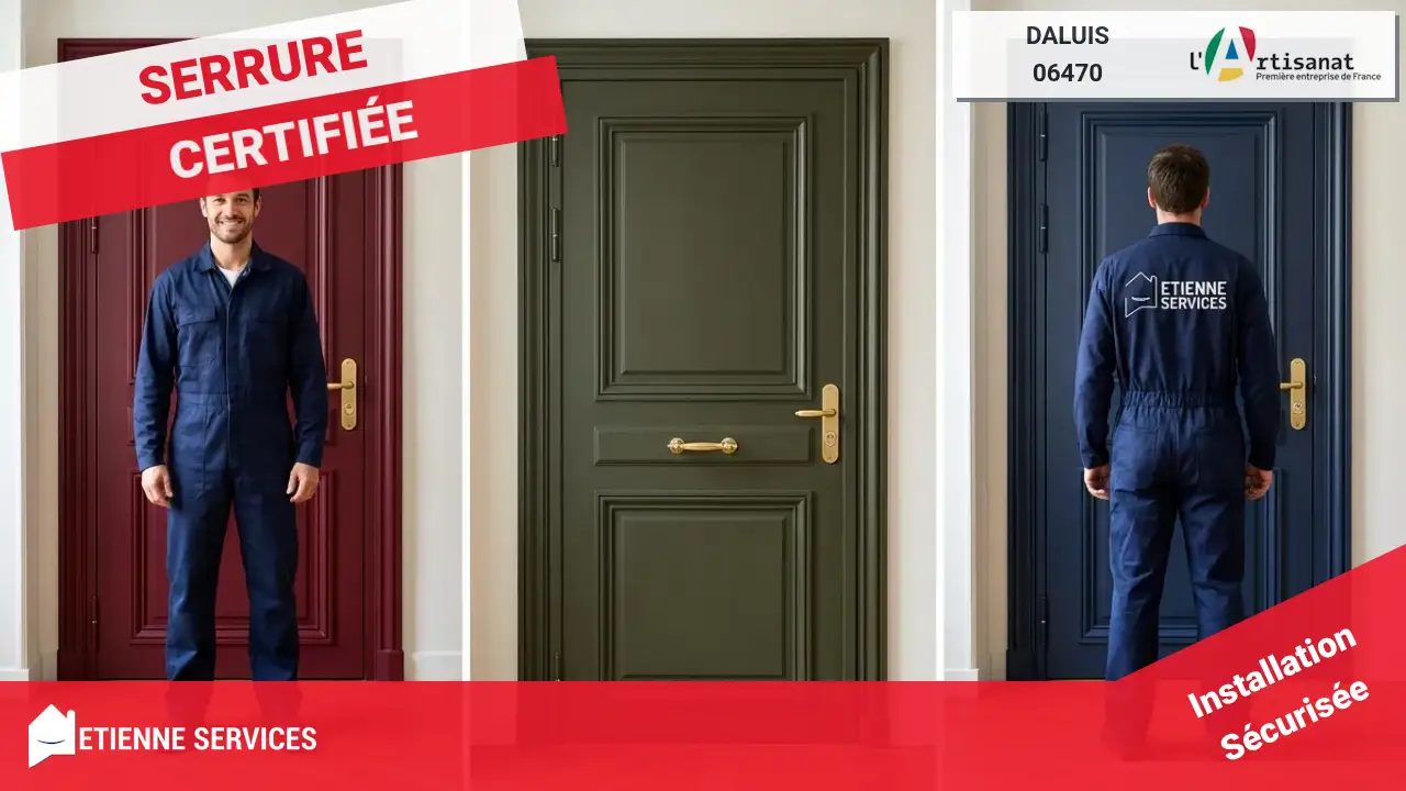 Votre Spécialiste pour l'Installation et remplacement de serrure à Daluis