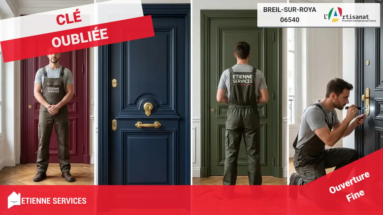 Spécialistes de l'Ouverture de Porte à Breil-sur-Roya, Intervention Rapide 7j/7