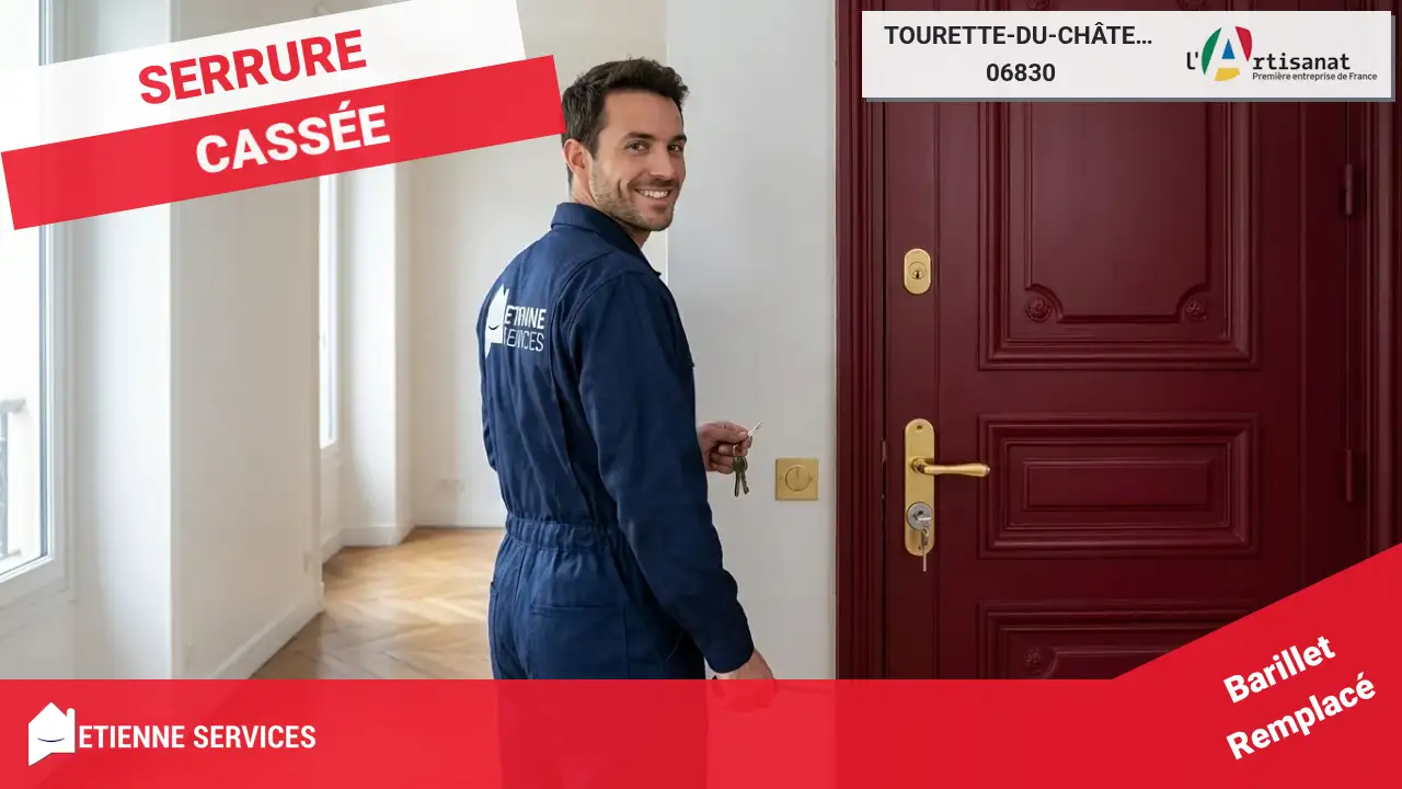 Le Meilleur Service de Dépannage de Serrurerie d'Urgence à Tourette-du-Château
