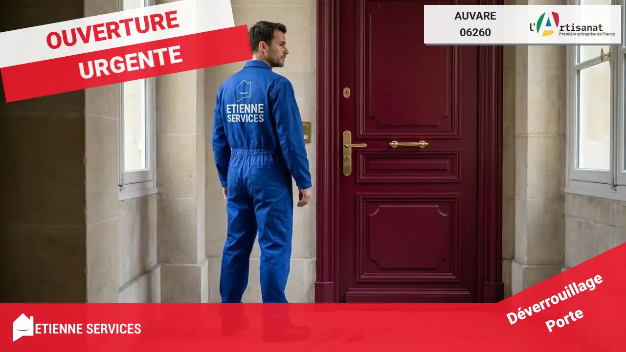 Service expert d'ouverture de porte rapide et efficace à Auvare