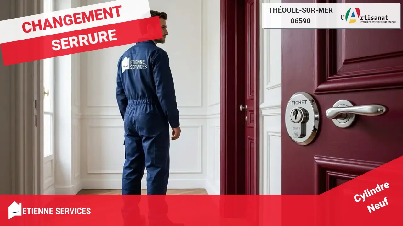 Votre service de dépannage serrurerie d'urgence 7j/7 de confiance à Théoule-sur-Mer