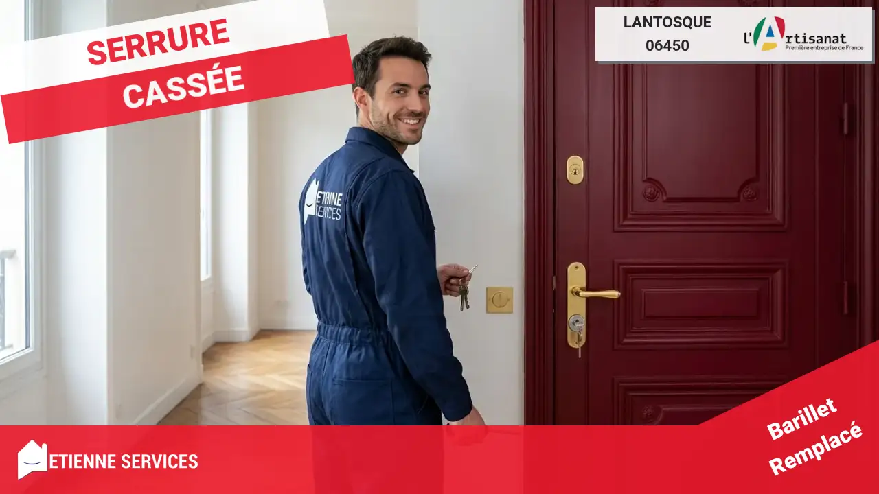Votre Dépannage de Serrurerie d'Urgence à Lantosque et Alentours