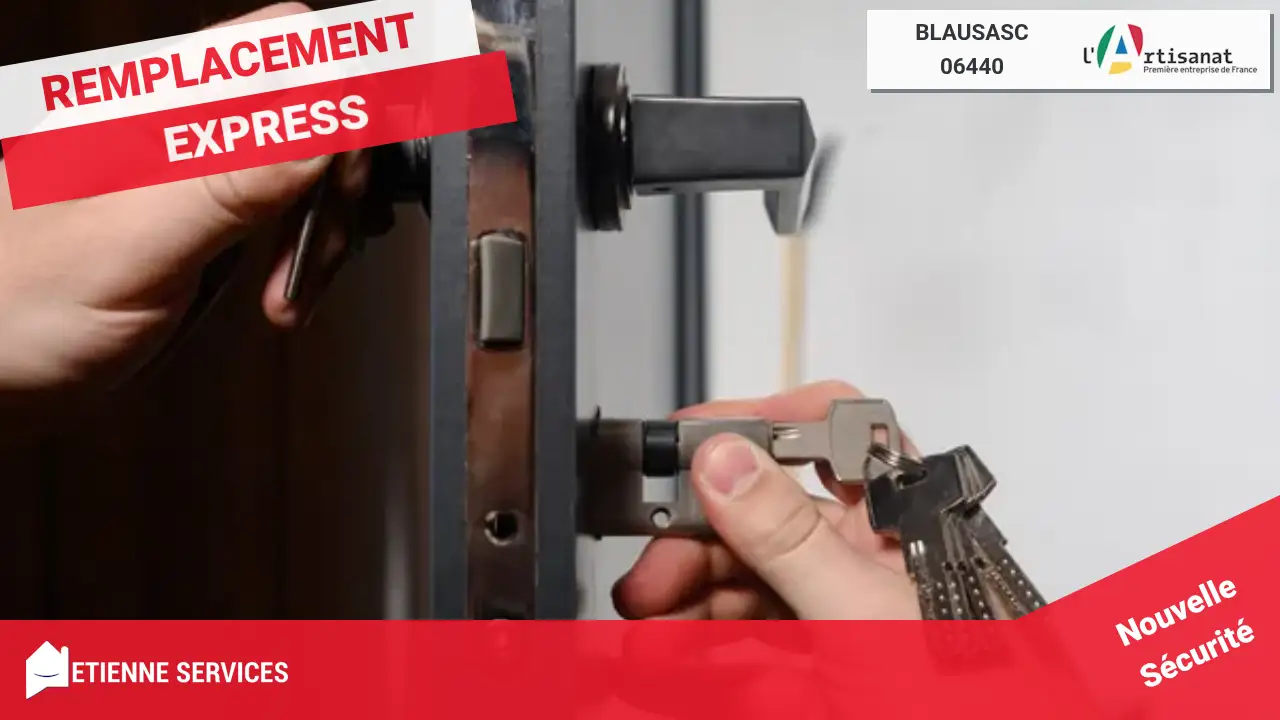 Service de Dépannage Serrurerie d'Urgence à Blausasc 7j/7