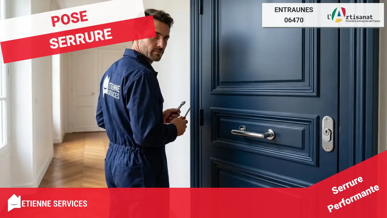 Installation et Remplacement de Serrure par nos Artisans Experts à Entraunes