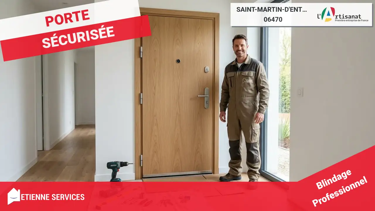 Experts en Installation de Porte Blindée pour votre Sécurité à Saint-Martin-d'Entraunes