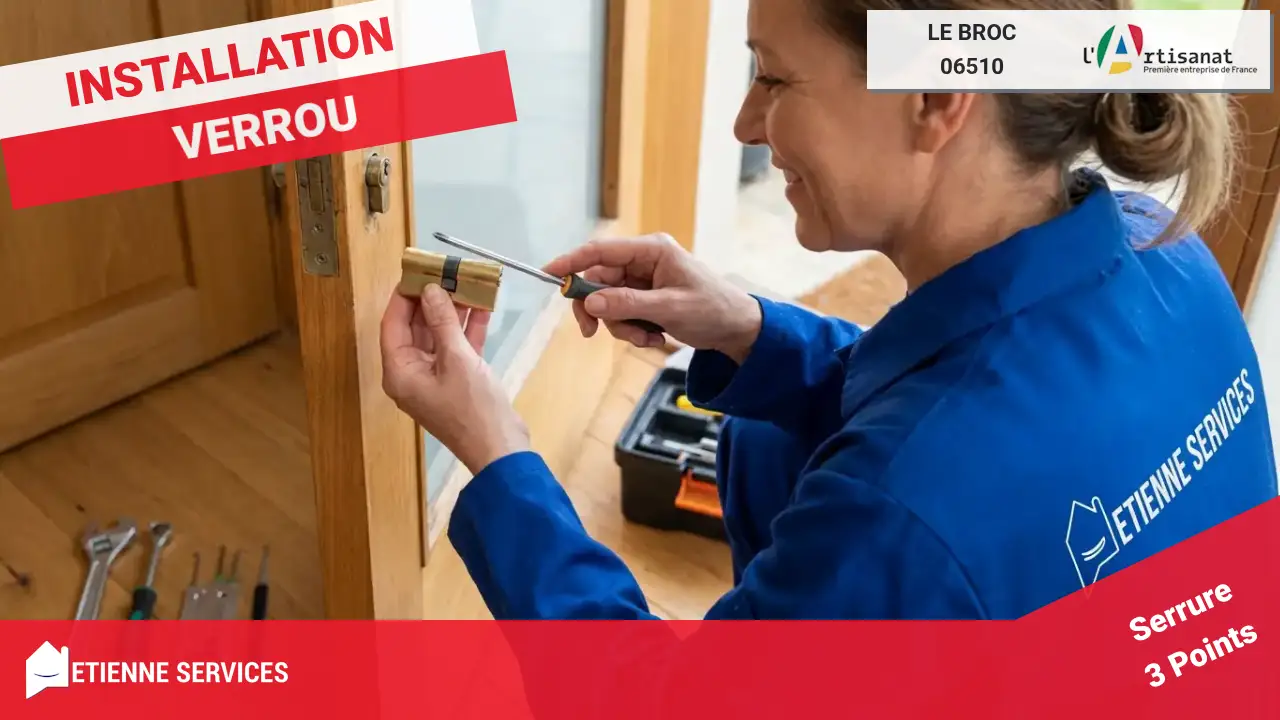 Installation et Remplacement de Serrure par nos Meilleurs Artisans à Le Broc