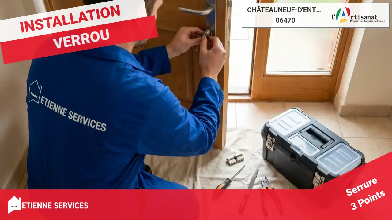 Installation et Remplacement de Serrures par les Meilleurs Artisans de Châteauneuf-d'Entraunes