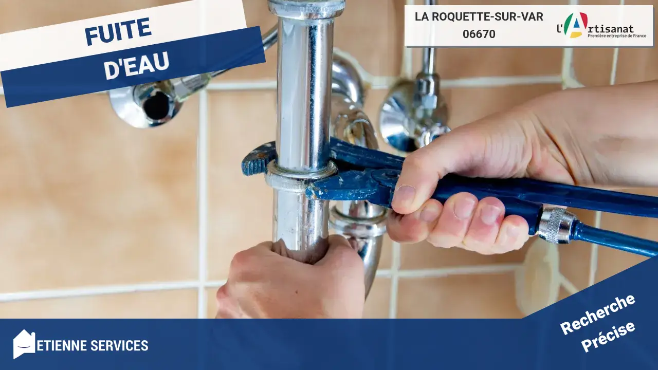 Spécialistes de la Réparation de Fuite d'Eau à La Roquette-sur-Var