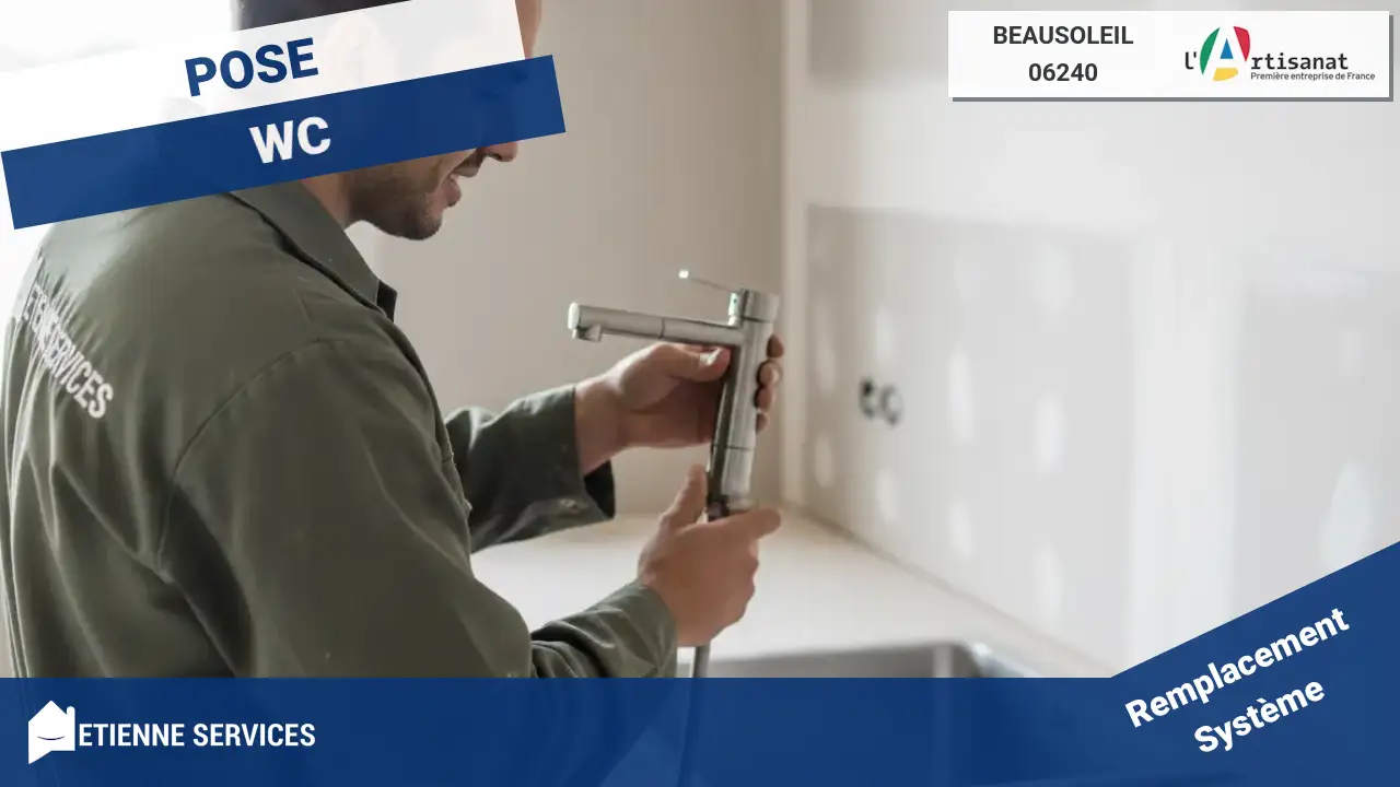 Installation Sanitaire de Qualité par nos Artisans Plombiers à Beausoleil