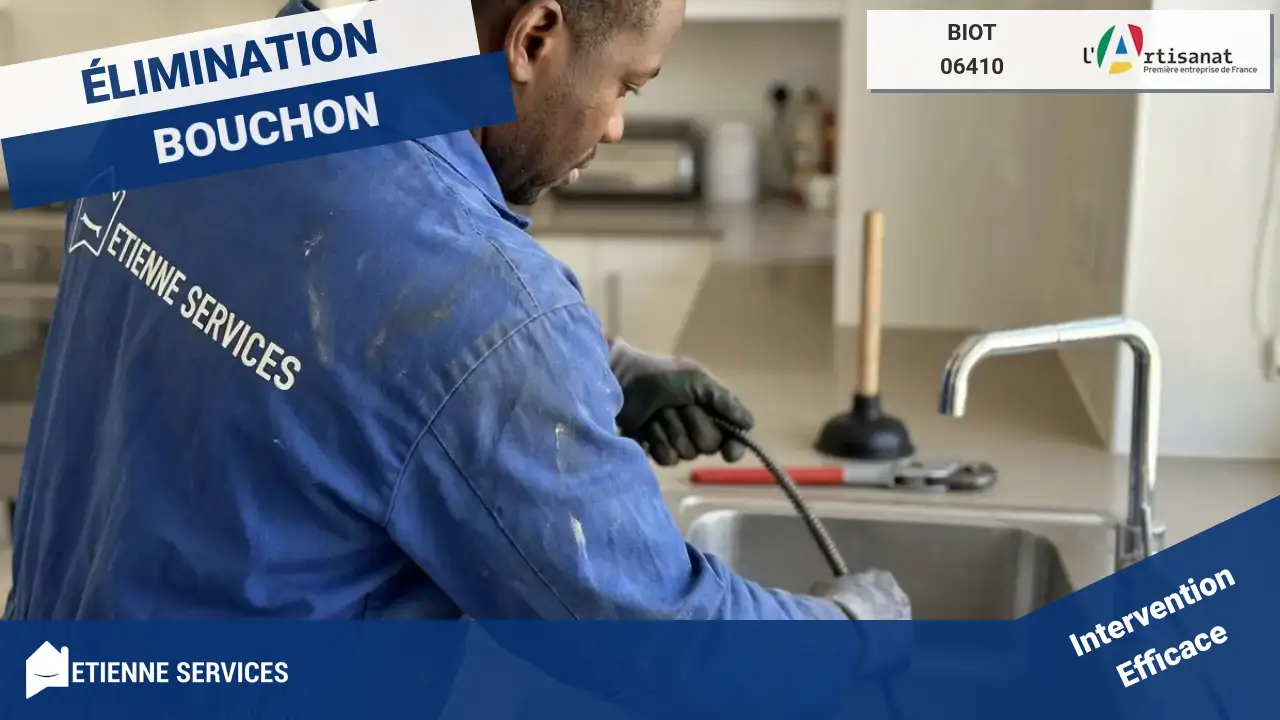 Service de débouchage de canalisation express par nos spécialistes à Biot