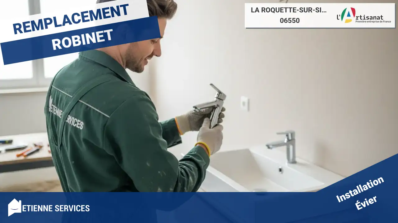 Installation Impeccable de Sanitaires par nos Artisans Plombiers à La Roquette-sur-Siagne